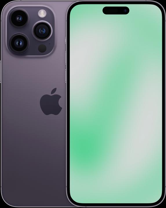 Image du produit Revendo iPhone 14 Pro Max (128 Go, Pourpre foncé, 6.70", 48 Mpx, SIM + eSIM, C / Bon)