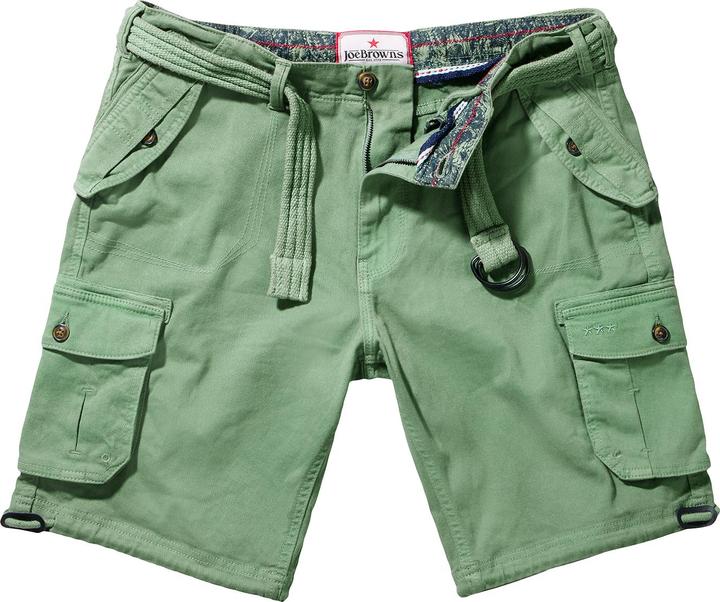 Actual product image Joe Browns Belted Relaxed Fit Cargo Shorts (36)