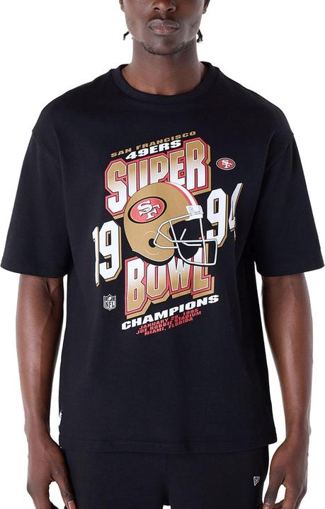 Image du produit New Era NFL Shirt - HELMET San Francisco 49ers noir (M)