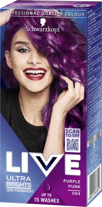 Produktbild Schwarzkopf Live Ultra Brights (94 Purple Punk)