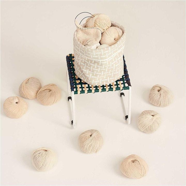 Actual product image Rico Design Wool Creative Cotton Aran 50 g, White (85 m)