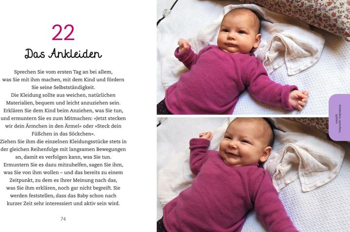 Actual product image 60 Montessori-Ideen für mein Baby (German, Marie-Hélène Place, 2021)