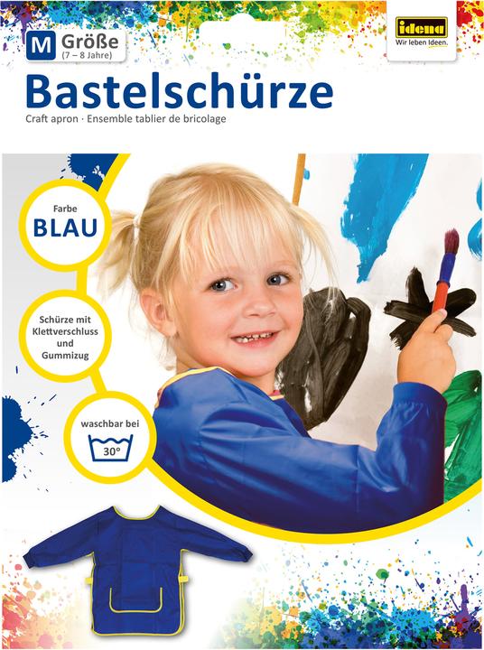Immagine prodotto Idena Grembiule da lavoro blu, f. Età: 7-8 anni