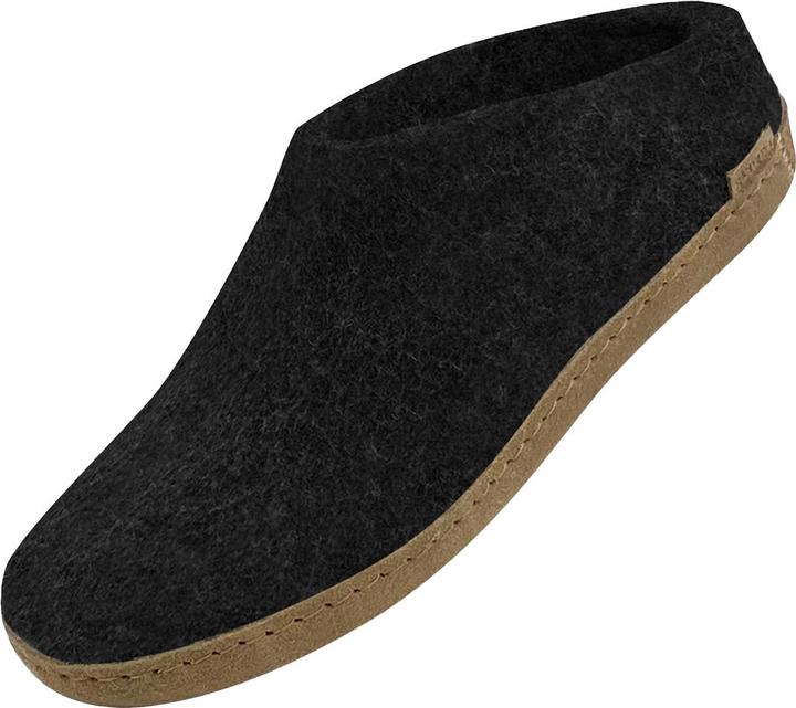 Produktbild Glerups Ledersohle Pantoffeln (48)