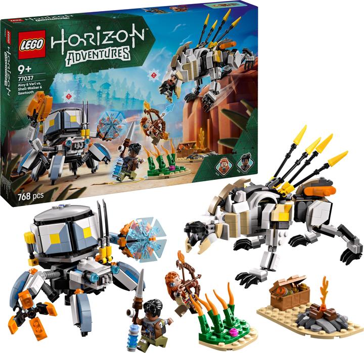 Image du produit LEGO Horizon Aloy And Varl vs Shell-Walker (77037, LEGO Horizon)
