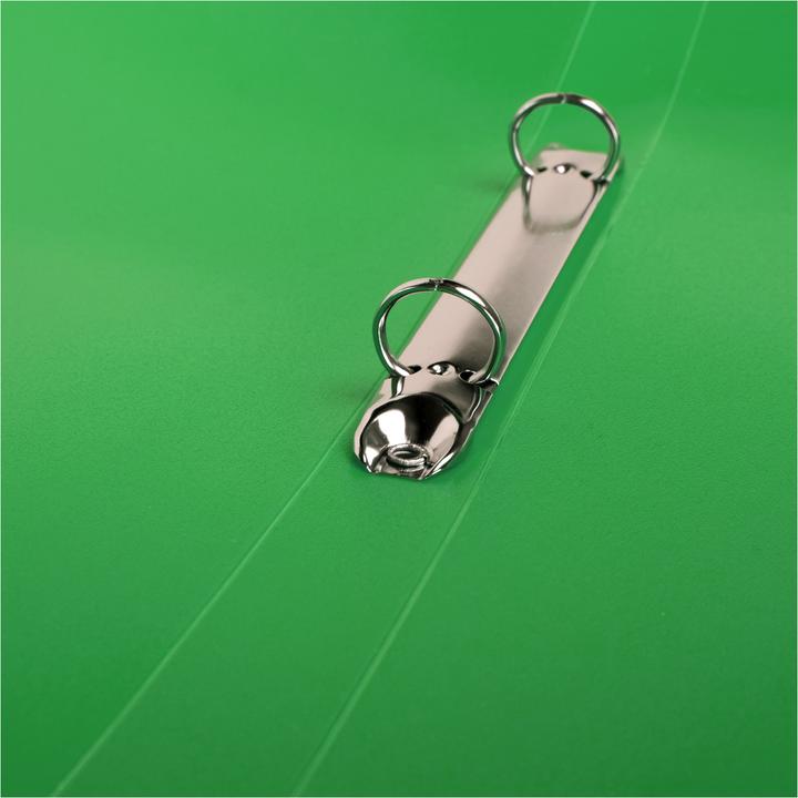 Immagine prodotto Idena Raccoglitore ad anelli A4 PP verde 20mm 2 anelli (A4, 20 mm, 1 Pezzo/i)