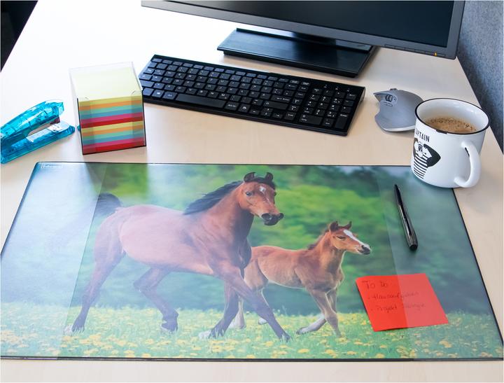 Produktbild Idena Schreibunterlage PP 58,5x38,5cm Pferd