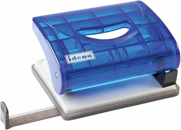 Idena Locher transluzent blau bis 16 Blatt