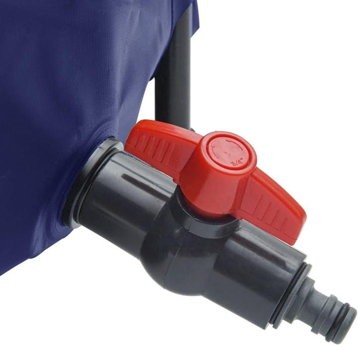 Immagine prodotto VidaXL Serbatoio dell'acqua con rubinetto Pieghevole 1000 L PVC (1000 l)