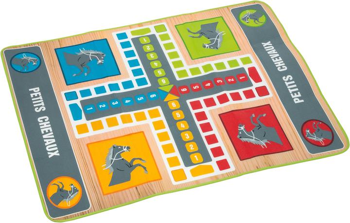 Image du produit Idena Tapis de jeu Ludo 130x93cm (130 x 93 cm)