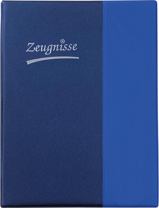 Produktbild Idena Zeugnisringbuch A4 10 Hüllen blau (A4, 1 x)