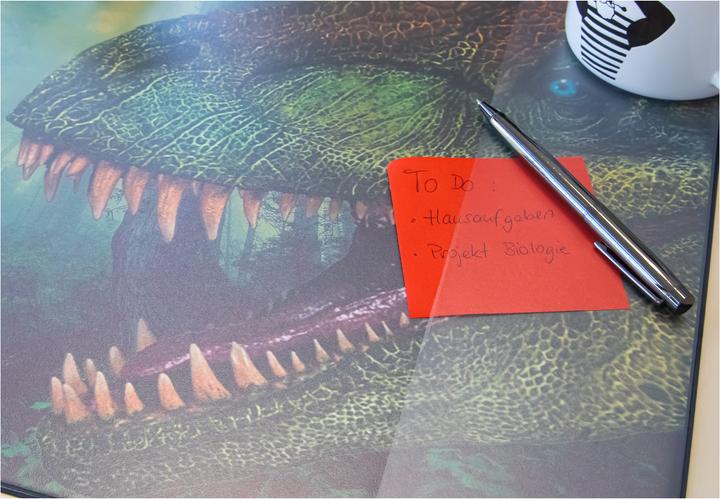 Produktbild Idena Schreibunterlage PP 58,5x38,5cm Dinosaurier