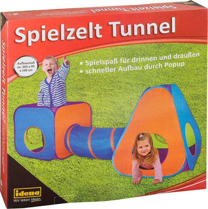 Productafbeelding Idena Speeltent tunnel voor kinderen, 265x95x100cm