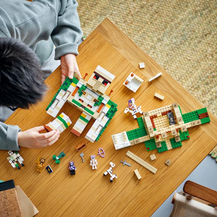 Immagine prodotto LEGO 21250 La Fortezza del Golem di Ferro (21250, LEGO Minecraft)