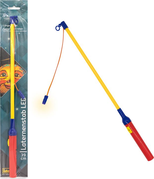 Produktbild Idena Laternenstab 39cm LED 2x 1,5V Batterie