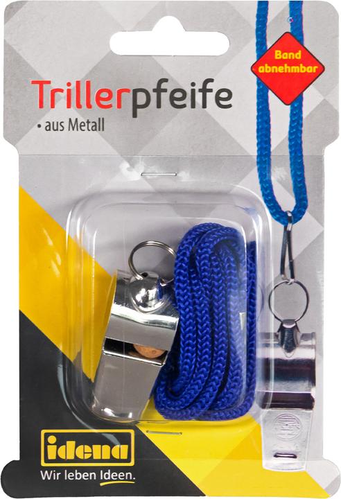Actual product image Idena Metal whistle