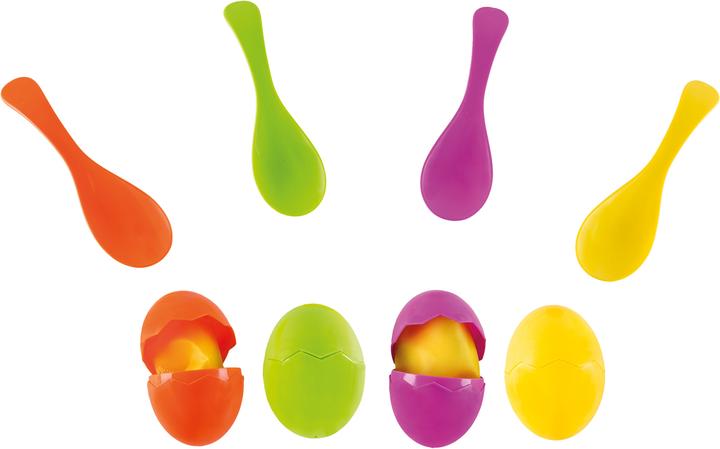 Immagine prodotto Idena Gioco della corsa delle uova con i sacchi di sabbia a forma di tuorlo d'uovo