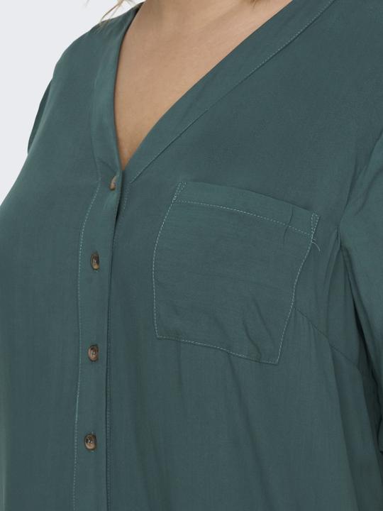 Actual product image Only Curvy Viscose 2/4 Sleeve Tunic Dress (46)