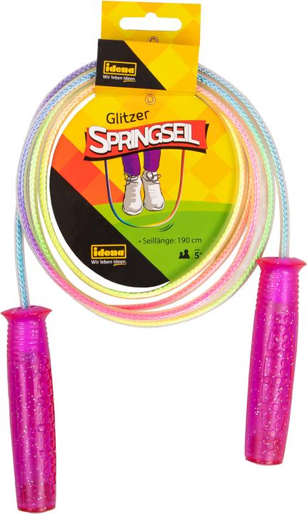 Image du produit Idena Corde à sauter scintillante 190cm (180 cm)