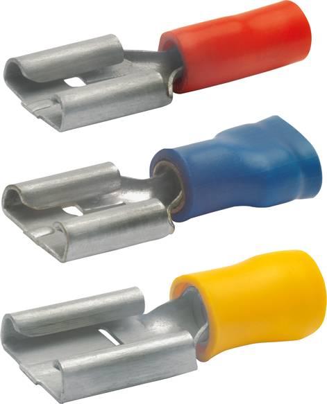 Produktbild Klauke Flachsteckhülse isoliert, 7,7x0,8 mm, 7208
