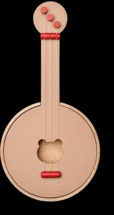 Immagine prodotto Liewood Strumento in legno Banjo Chas Apple Red Tuscany Rose