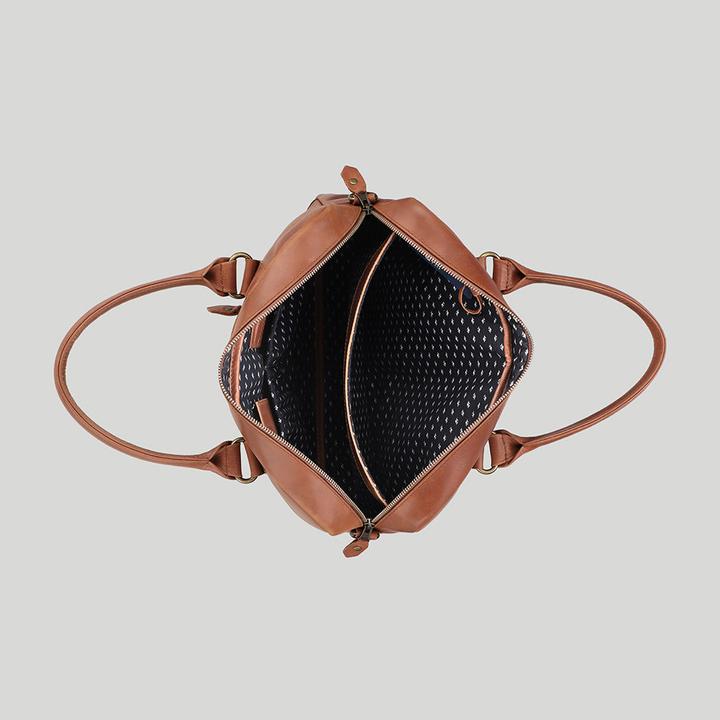 Produktbild Buckle & Seam Aktentasche Everett Cognac/Dots