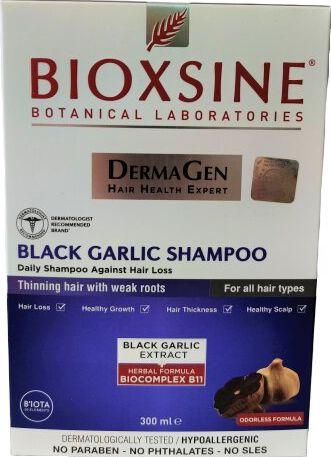 Actual product image Biota Bioxsius, black garlic shampoo, against struts, 300 ml (300 ml)