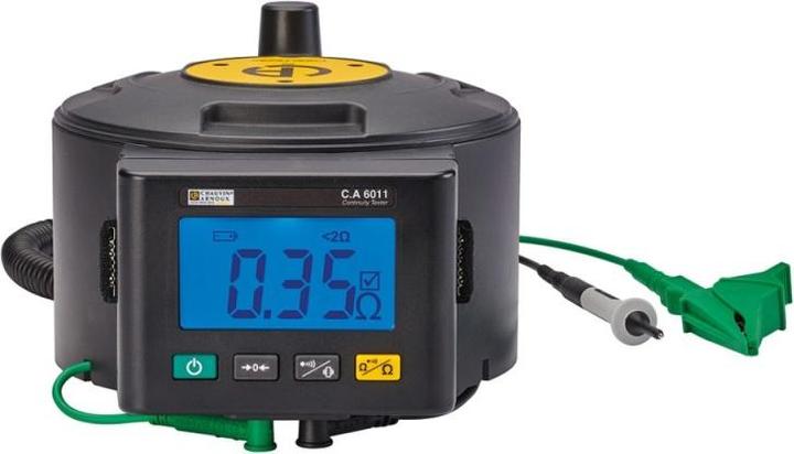 Actual product image Chauvin Arnoux C.A 6011 Set Insulation Meter 200Ω (CAT IV 300V)