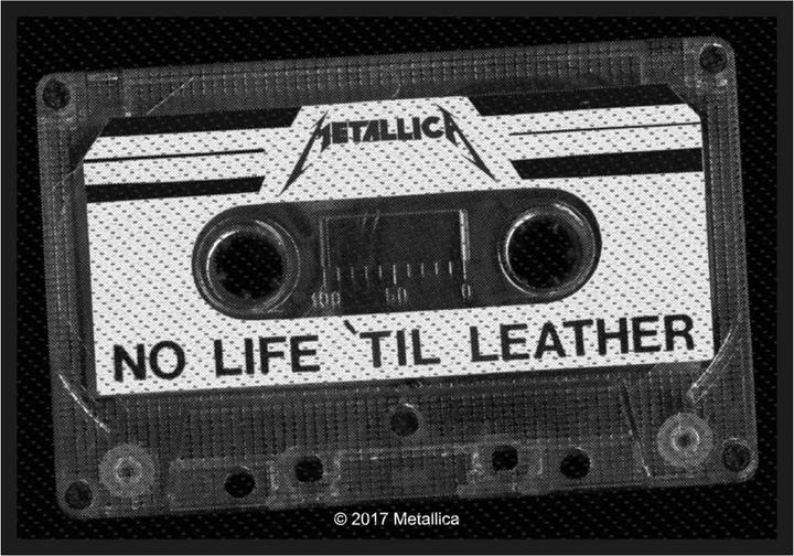 Actual product image Metallica No Life 'Til Leather Standard Patch (1 x)