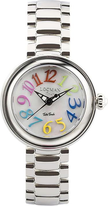 Actual product image Locman Italy Ladies' Watch Tutto Tondo Stainless Steel 40 mm Ref. 0360 (Analogue wristwatch, 40 mm)