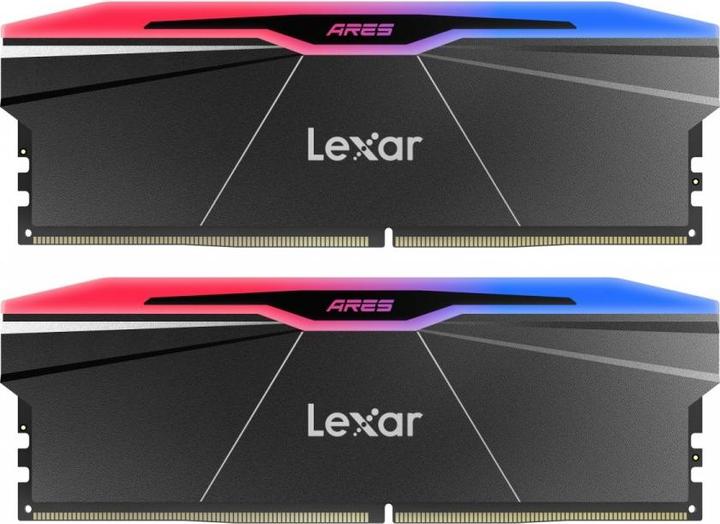 Actual product image Lexar PC memory DDR5 ARES RGB 48GB(2*24GB)/8000 (2 x 24GB, 8000 MHz, DDR5 RAM)
