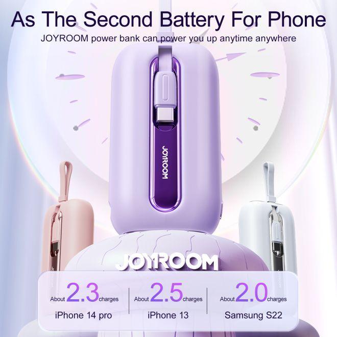 Immagine prodotto Joyroom Serie colorata (10000 mAh, 22.50 W, 37 Wh)