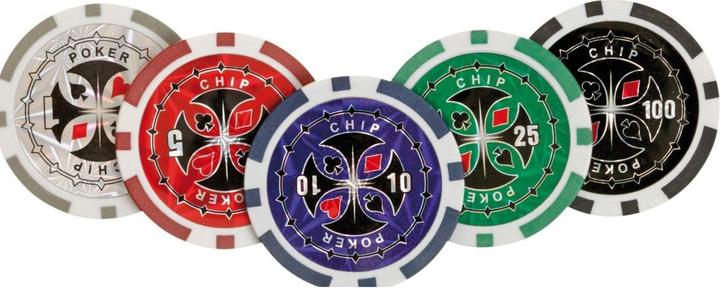 Image du produit Philos jetons de poker, caisse en aluminium (Allemand)