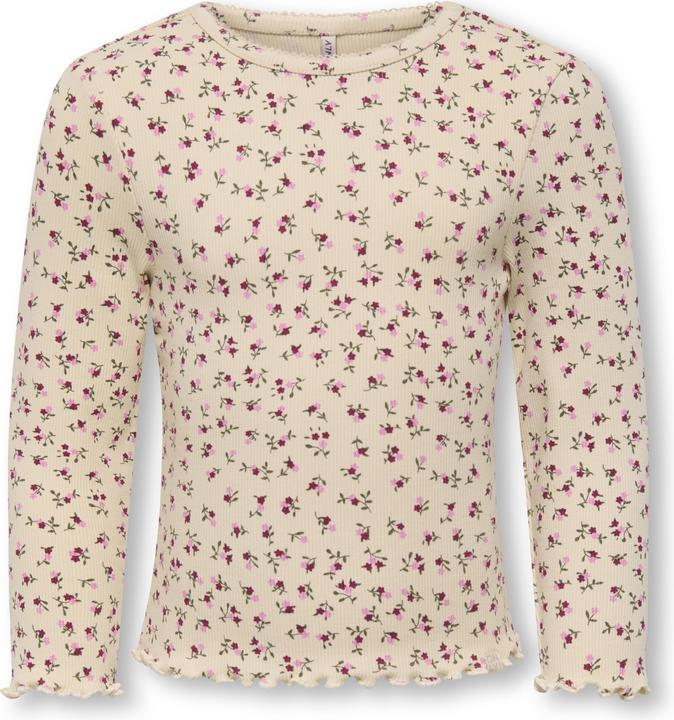 Only Kmgtrinny Life Aop Ls O-Nck Top Jrs Noos