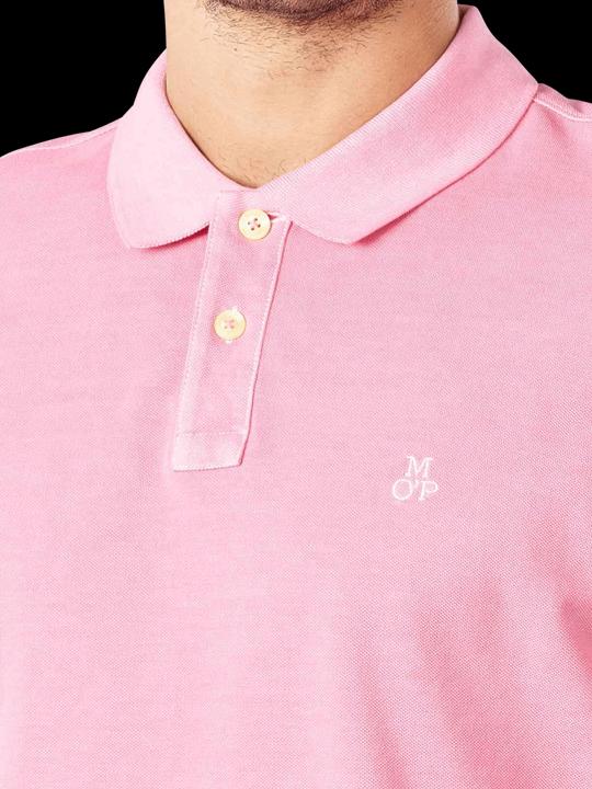 Immagine prodotto Marc O'Polo Short Sleeve Polo Rib Details Raspberry (L)