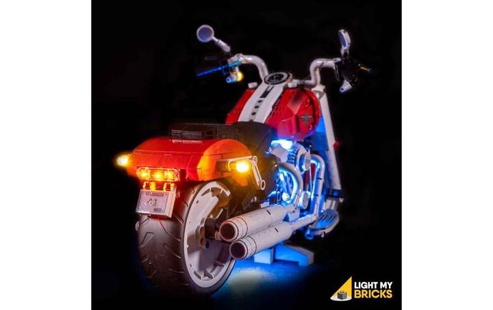 Image du produit Light my bricks Kit d'éclairage LED pour LEGO Harley-Davidson Fat Boy