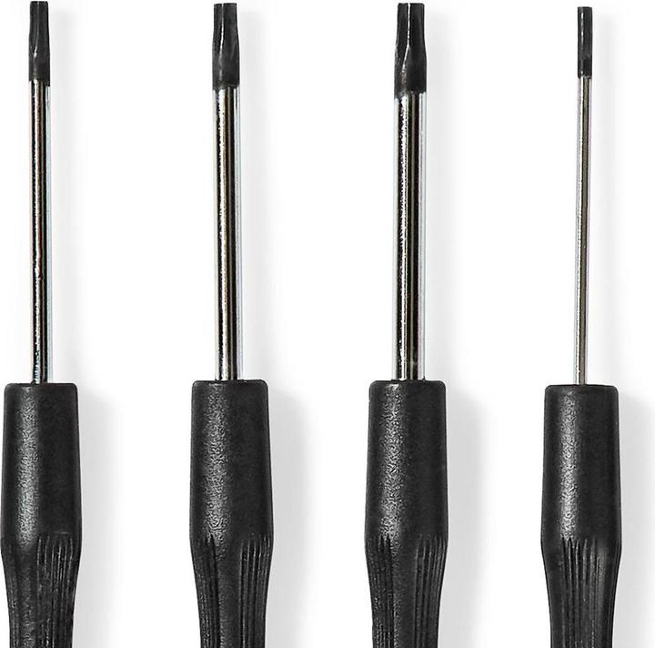 Produktbild Nedis Präzisions-Schraubendreher-Set | 3x PH / 4x Flat / 4x Hex / 4x Tx (Schlitz, 6-Kant, Kreuzschlitz, Torx (TX))