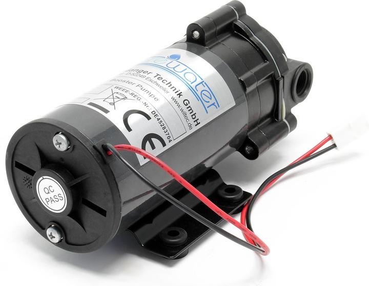 Actual product image Naturewater Booster Pump with 200 GPD (750 l/day) 60W for Reverse Osmosis Systems (Booster pump)