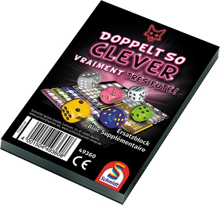 Produktbild Schmidt Spiele Ganz schön clever - Zusatzblock (Deutsch)