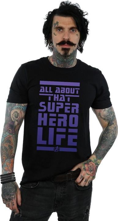 Immagine prodotto Avengers Endgame Superhero Life Maglietta Uomo (M)