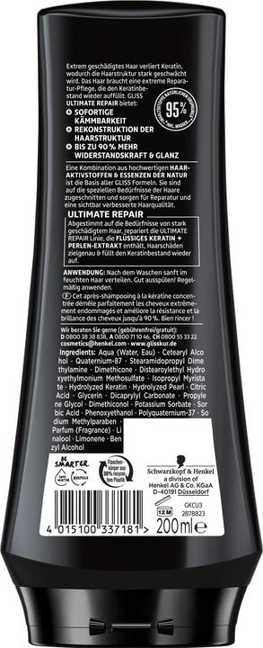 Actual product image Gliss Ultimate Repair (200 ml)