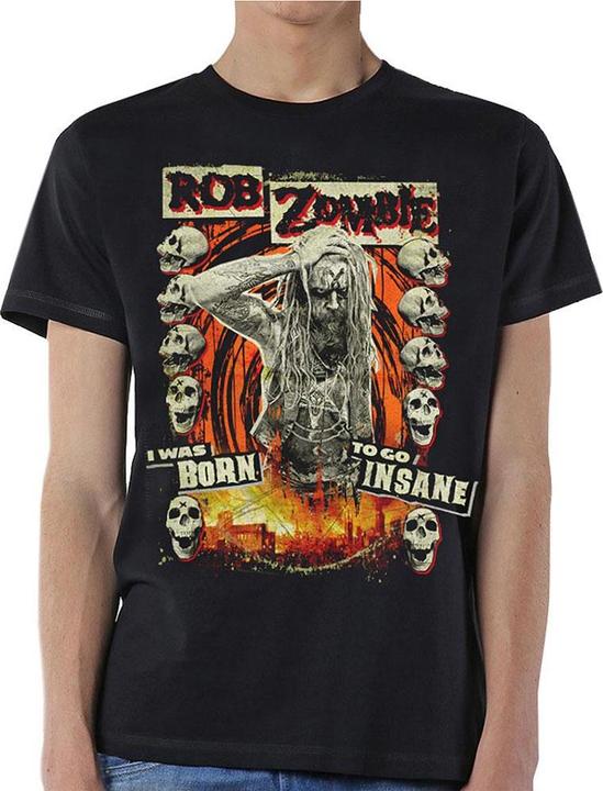 Immagine prodotto Universal Textiles Born To Go Insane Maglietta Adulto Unisex (M)