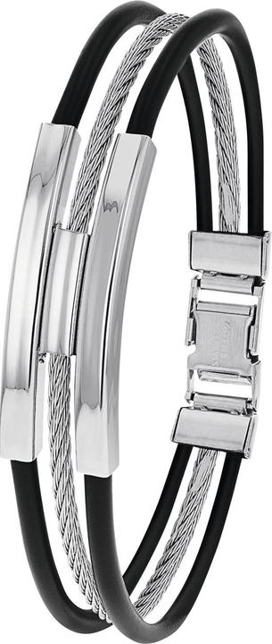 Amor Armschmuck für Herren, Edelstahl (21 cm, Edelstahl)
