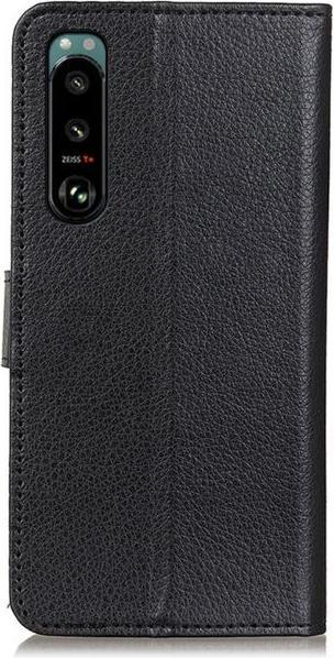Produktbild MU Classic Litchi Leder Bookcover Series (Sony Xperia 5 III)