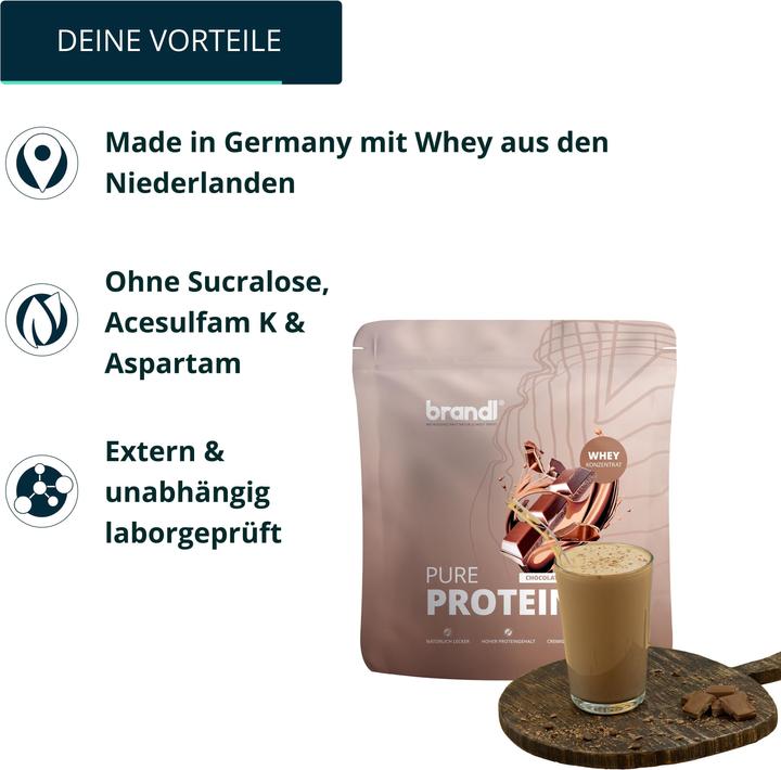 Actual product image Brandl-Nutrition Pure Protein (Chocolate, 1 pcs., 1000 g)