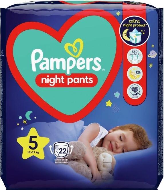 Immagine prodotto Pampers Pantaloni per il pannolino notturno (Dimensione 5, Pacco trasportabile, 22 Pezzo/i)