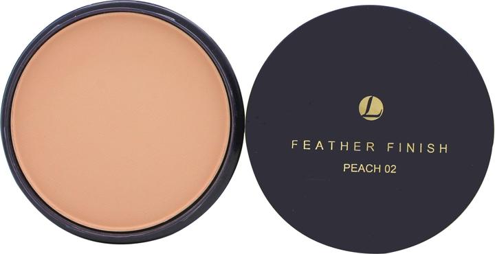 Actual product image Lentheric Mayfair Feather Finish Compact Pressed Powder No. 02 Peach (02 Peach)