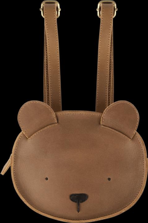 Donsje Kapi Classic Rucksack Bär - Cognac Classic Leder