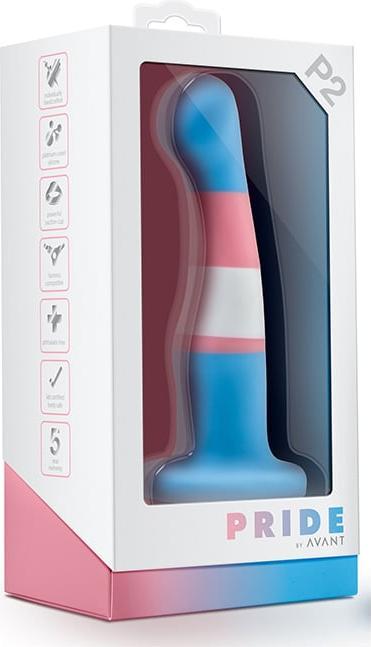 Image du produit Avant â Pride Silikondildo mit Saugnapf â Blau