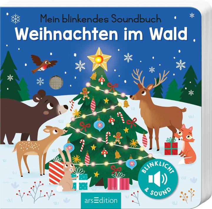 Immagine prodotto Mein blinkendes Soundbuch - Weihnachten im Wald (Tedesco, Maria Höck, 2022)